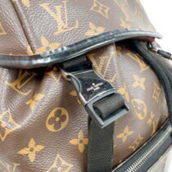 Louis Vuitton Monogram Macassar Brown Backpack Daypack - Picture 6 of 12